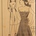 Vintage 1940s Mail Order Women's Dress Pattern Size 14 (32" Bust)