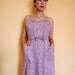 Vintage Floral Sleeveless Sundress