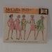 Dress Coat Jacket Sewing Pattern FF uncut McCalls 9629 Bust 34 Size 12 lined jacket coat ensemble 60s retro Free Ship
