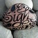 Sigh.../Painted Rock /Sandi Pike Foundas/ Sea Stone from Cape Cod