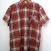 Vintage Mens Check Shirt - Short Sleeve - Size XL