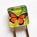 Butterfly Bookmark, Glass Bookmark, book mark, Butterfly, monarch butterfly (591)