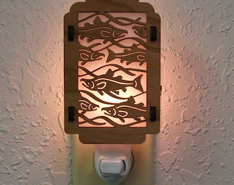 Salmon Night Light with Salmon sides