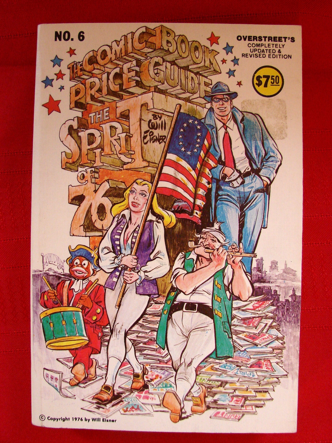 Vintage 197677 Comic Book Price Guide R.M. Overstreet 6th