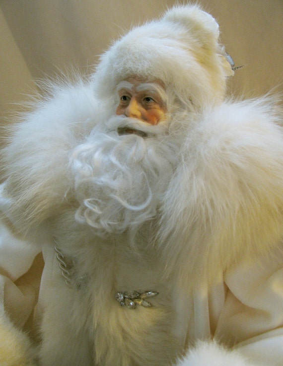 CUSTOM ORDER Father Christmas Doll Winter by FatherChristmasJoy