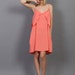 SALE - Coral Boho Sun Dress Summer Dress