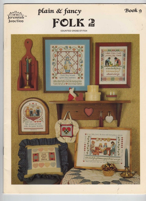 Counted Cross Stitch Patterns Jeremiah Junction Plain and