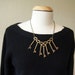 Dramatic Antique Key Necklace