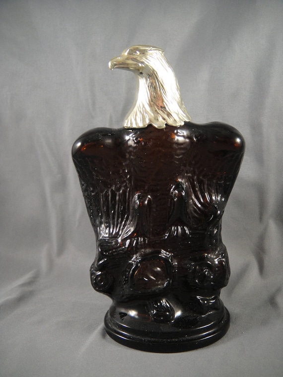 American Eagle Avon Decanter Windjammer After Shave 1971