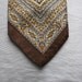 Vintage Tie Silk 1970s Pierre Cardin silk Geometric Aztec wide designer GIFTS under 25 GIFTS for him