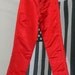 s a l e / / Shiny Red 90s Satin Unisex Jeans-Style Pants / / s a l e