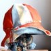 Orange Floppy Hat - Rustc All Natural Hat - Fall - SALE
