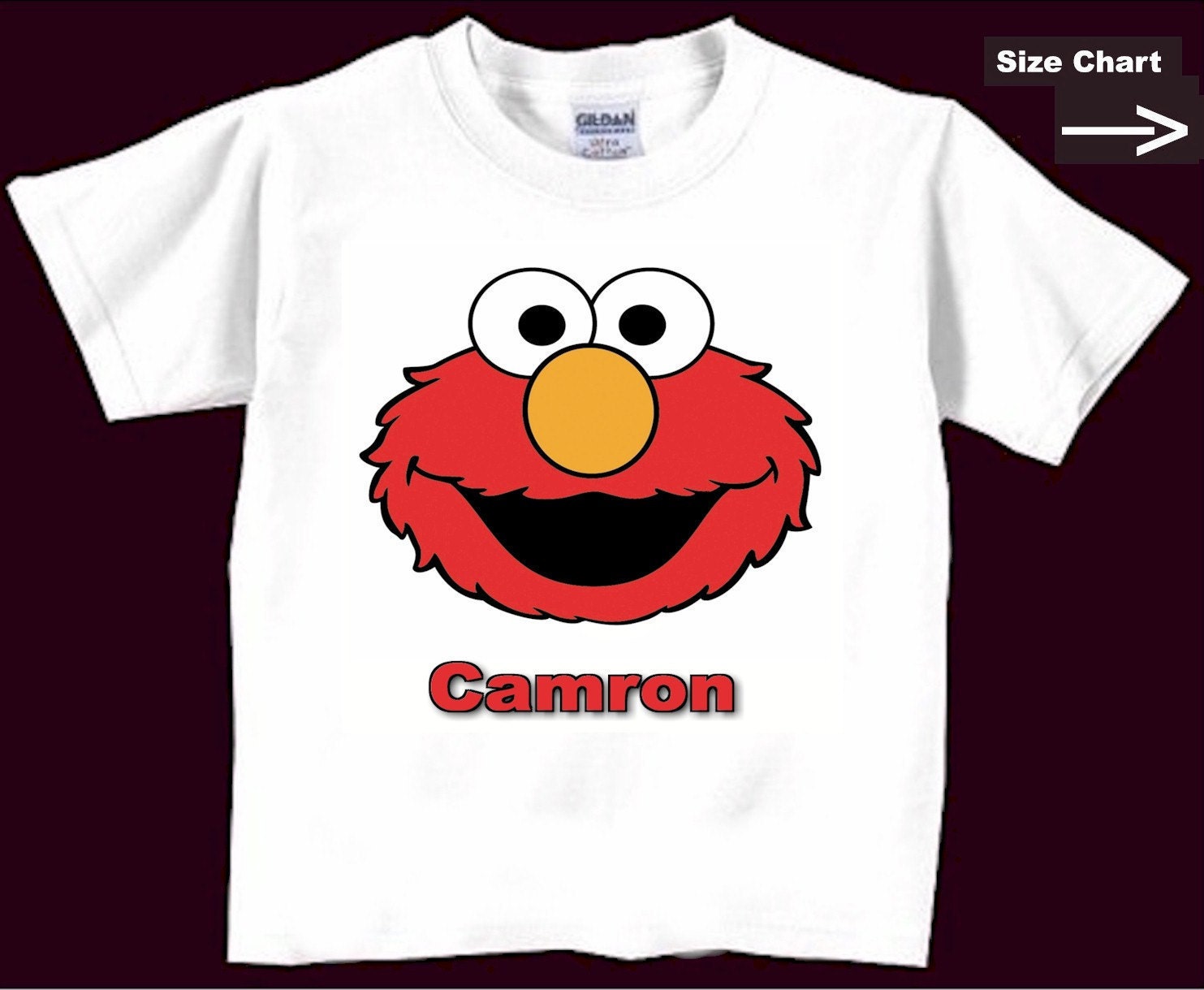 elmo t shirt design