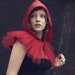 Little Red Riding Hood costume, red cape, adult halloween costume women - ready to ship