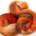 Squash blossom -- (4 oz. per set) merino, soysilk, and tencel.