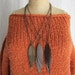 Fall Leaves Necklaces. Set of Three.