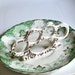 China Knuckles - Brown and White Floral - In Case of Emergency Break China - Recycled China