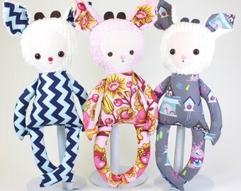 SALE Riley Reindeer PDF Doll Pattern