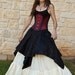 Black Rose Pixie Skirt Renaissance Costume
