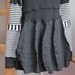 3 DAY SALE - black, white striped tunic - cotton and linen: ubersleevia one