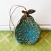 Reserved for Sarah, Ceramic Pear Ornament
