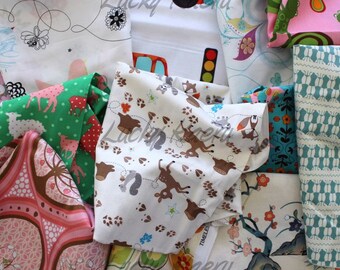 SURPRISE Fabric Remnant Scrap Pack - 2.5 Yards By Weight