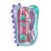 REDUCED PRICE - Fandango - Handmade Lampwork Glass Focal Bead in Pink, Fuchsia, Aqua and Purple, by Sarah Hornik