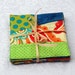 Quilted Modern Coasters - Summertime - Set of 5