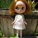 Smock Dress for Blythe - Tiny Rosebuds
