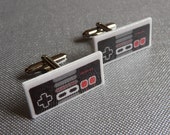 nintendo controller cufflinks