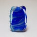 Spring Cleaning - Handmade Lampwork Glass Focal Beads set - Cobalt Swirl