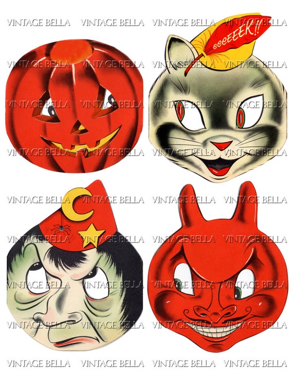 1950s halloween mask