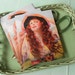 8 Vintage Long Haired Belle Postcards by Vintage Bella
