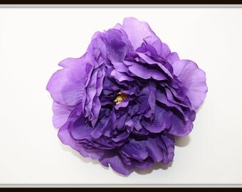 Full Purple Peony - 5 inches -- Artificial Flower - ITEM 0761