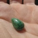 Emerald - large smooth top-drilled briolette - EB (L-Em4)