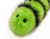 fuzzy worm plush