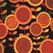 SUNFLOWER Daze Sunflower Fields Black by Kavas Benartex, 1 Yard, SALE