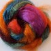 Hand dyed firestar roving sparkle nylon 1/2oz pack 10