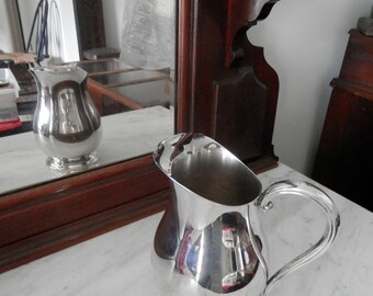 Gorham Silverplate Pitcher 1940s Newport