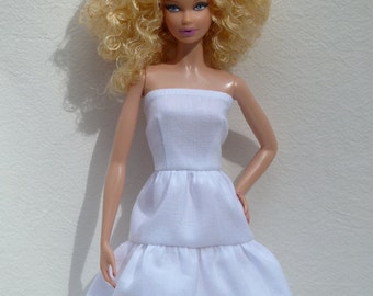 11.5" fashion doll birthday party Handmade dresses - for you to decorate