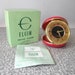 Travel Alarm Clock BELL Ringer Vintage Elgin New In Box Coral Red and Gold