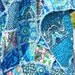 Blue Rag Quilt, Amy Butler Lark Fabrics, Floral, Lap Quilt