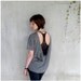 One That Got Away - womens tshirt - MEDIUM - birdcage print on Alternative Apparel open back shirts - womens fashion