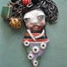 Reserved for Robyn Thayer-Crazy Girl Pendant - Handmade by Sunny Carvalho-Pmt3