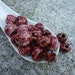 23 Cranberry Burst Loose Stoneware Beads