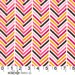 ON SALE--Madrona Road---Broken Herringbone in Pink---1 yard--Violet Craft for Michael Miller Fabrics
