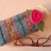 Recycled Wool Eyeglass Case