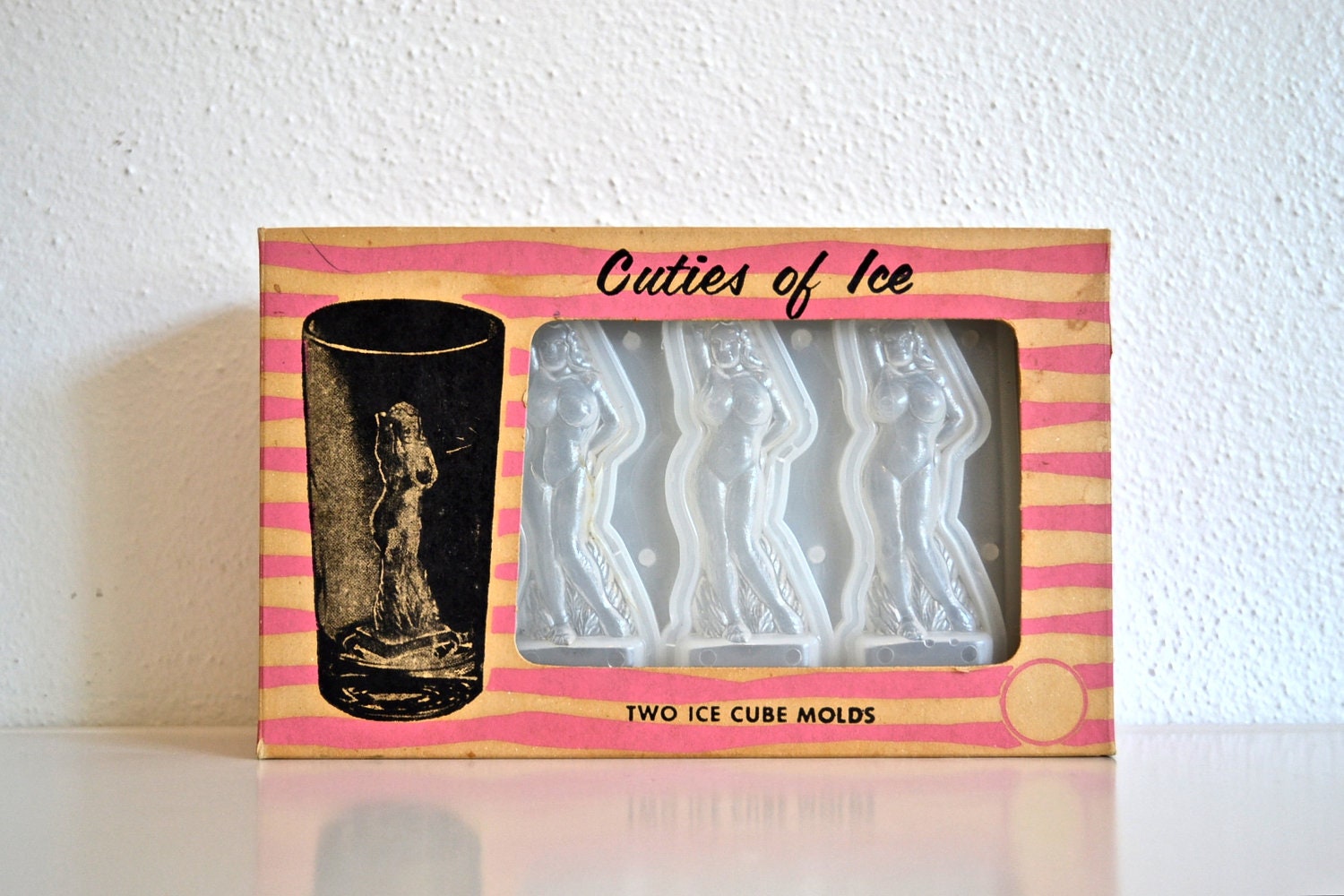 Naked lady in the ice cube Naked lady in the ice cube