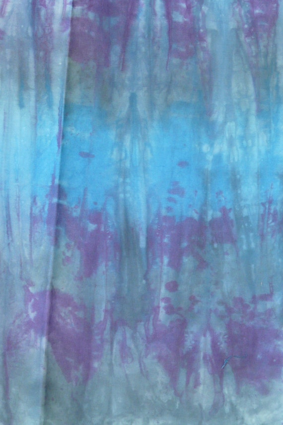 Cotton Sateen Hand Dyed Yard Midnight blue violet