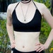 Triangle Bra Halter Top With Neck Ties Multiple Sizes